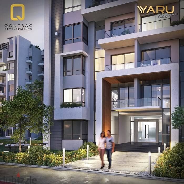 Two-bedroom apartment for sale in the New Administrative Capital, 15% down payment in yaru Compound 2