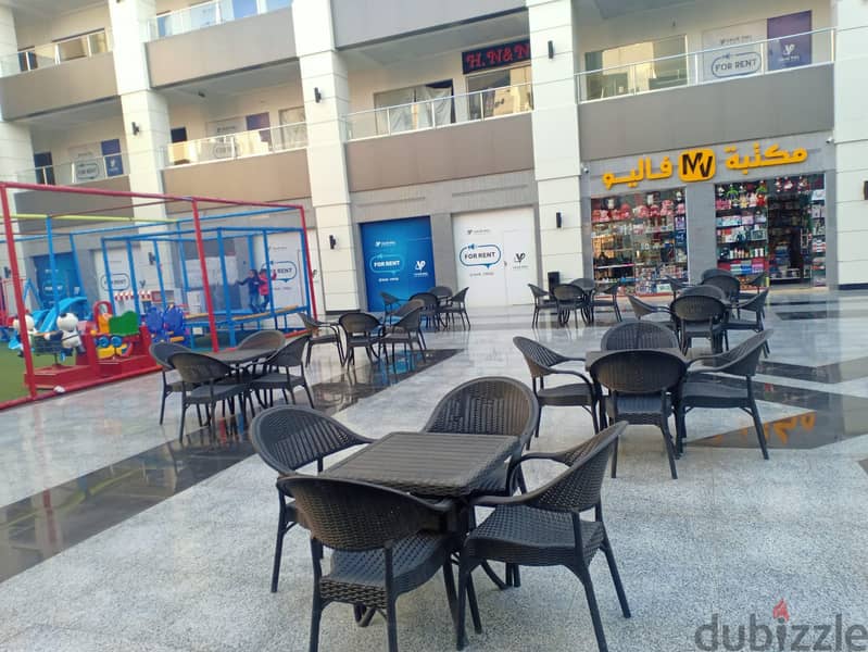 Shop for sale in Shorouk City, Value Mall, in front of Ganet Misr, in installment restaurant or cafés 16