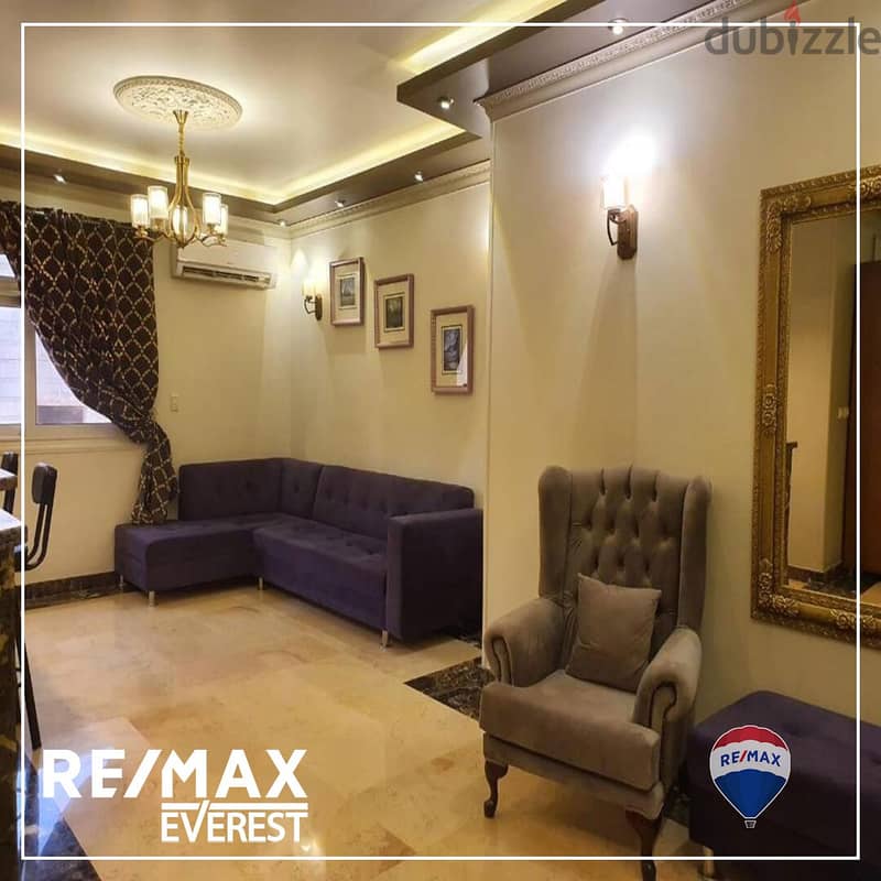 Furnished apartment for long terms rent at the 9th District Zayed 2