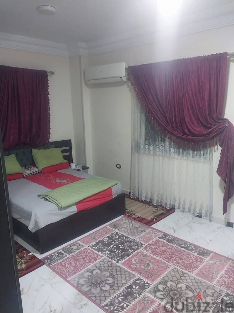 Furnished apartment for rent, 200 sqm, in Banafseg Villas 22