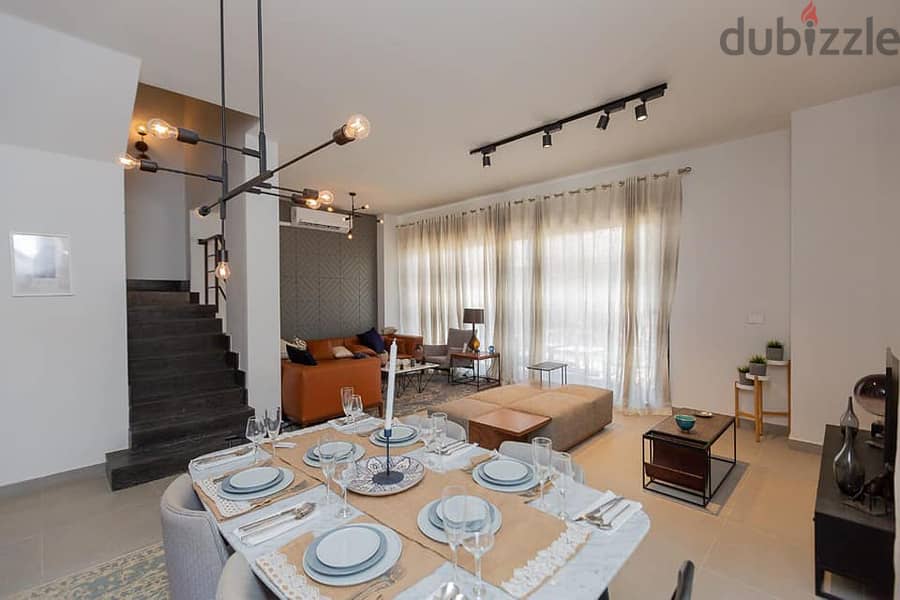 Duplex for sale, immediate receipt, super luxury finishing in Al Shorouk 3