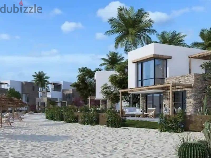 With a 5% down payment, a villa for sale in installments, fully finished, in a very special location directly overlooking the sea in (Live Ceram), Ras 4