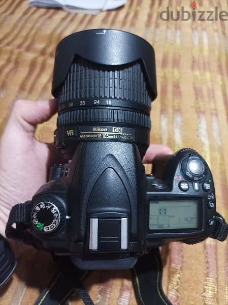 Nikon D90 lens 18-105 5