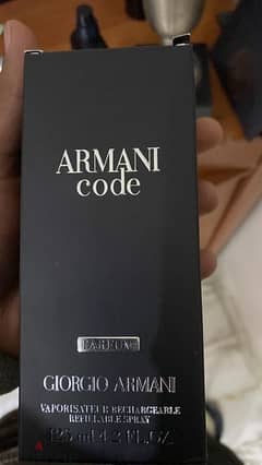 Authentic armani code 0