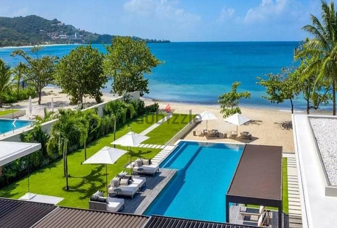 Villa with direct sea views for sale in Silver Sand , North Coast, next to Almaza Bay 1