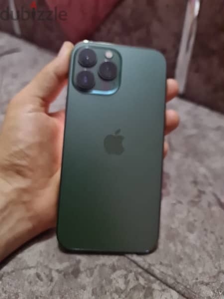 iPhone 13 pro max green color 128 gb 2