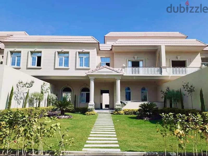 For sale, a villa directly on the sea, fully finished, ultra super luxury, in Zahya Compound, New Mansoura 3