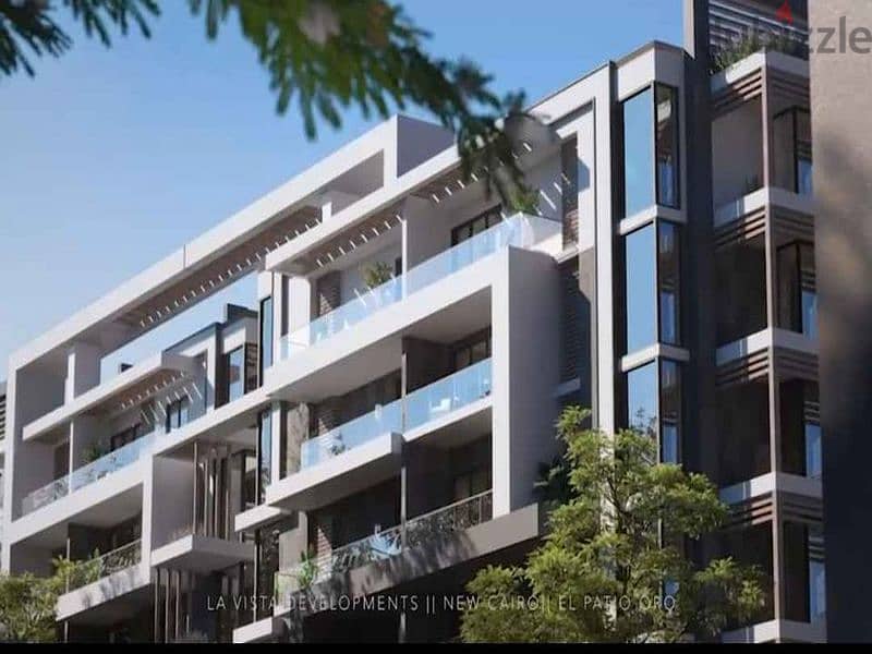 4Bdr apartment with garden for sale in installments down payment of 3 million New Cairo Fifth Settlement La Vista Patio Oro next to the American Unive 1