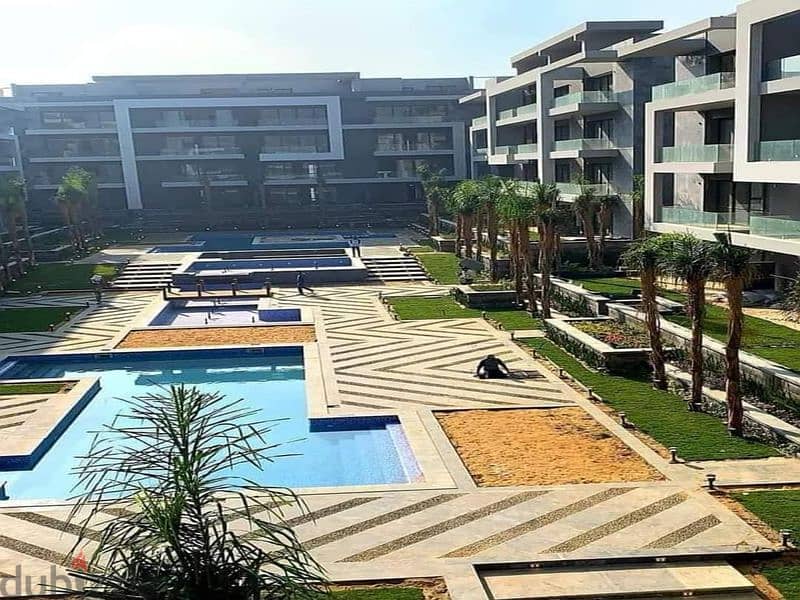 4Bdr apartment with garden for sale in installments down payment of 3 million New Cairo Fifth Settlement La Vista Patio Oro next to the American Unive 9