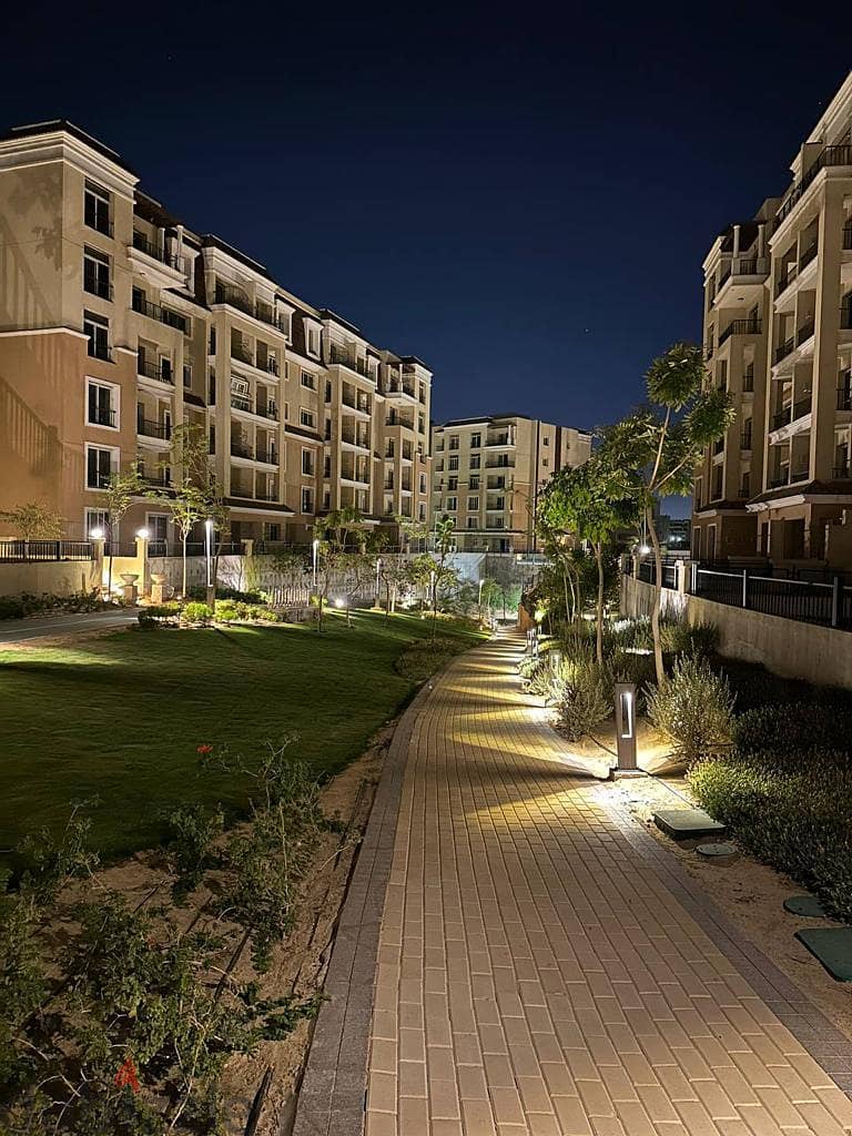 Apartment garden for sale in installments down payment of one million in Sarai Mostakbal City next to Madinaty and Mountain View with a 120% discount 18
