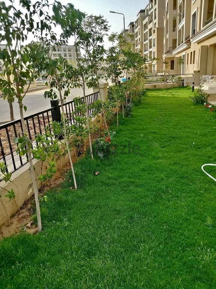 Apartment garden for sale in installments down payment of one million in Sarai Mostakbal City next to Madinaty and Mountain View with a 120% discount 22