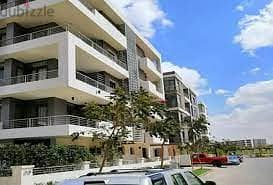 Garden apartment  for sale 131m in installments down payment of million Taj City First Settlement next to Madinaty in front of Cairo Airport 110% disc 14