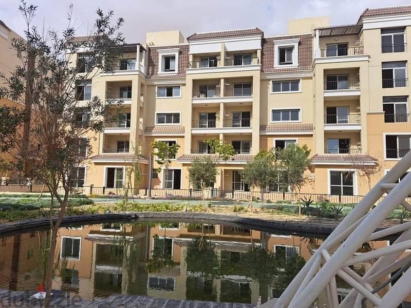 3-bedroom apartment in front of Madinaty in Saray Daqaqiaq Compound, near Al-Rehab and Golden Square, with a 10% down payment and the rest with paymen 3