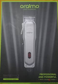 Oraimo smart clipper 2 silverماكينة حلاقة