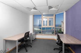 Private office space for 2 persons in Kamarayet Roushdy