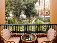 شقة بجوار سيتي سنتر الماظة  فندقية 3 غرف  تشطيب كامل بالتكييفات في ماريوت ريزيدنس مصر الجديدة قسط 6 سنوات Marriott Residences