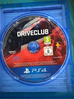 Drive club cd PS4