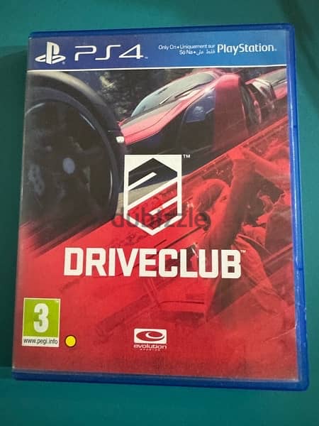 Drive club cd PS4 1