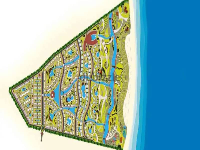 شاليه استلام فوري بمساحة روف 90 متر في راس الحكمه في سي فيو مع تشطيب كامل | Sea View 3