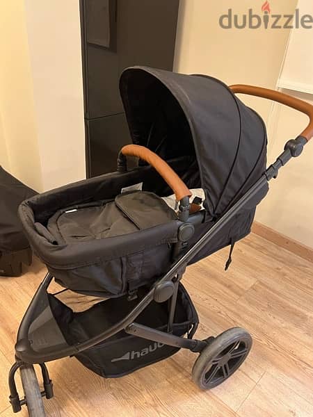 Hauck Pacific 4 Shop N Drive Pushchair set and car seat 7