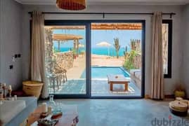 Duplex directly on the sea, fully finished, in the finest resorts in Ras El Hekma, North Coast