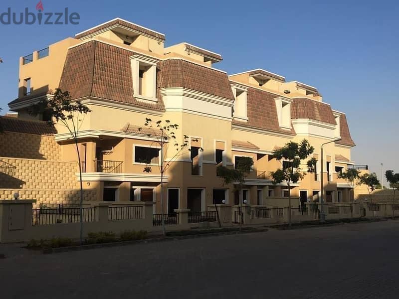 villa 235m for sale in Sarai Mostakbal City , cash disccount 42% with installments 1