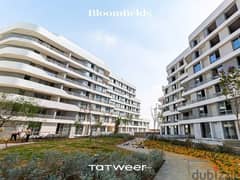 For housing and investment, apartment for sale, 110 m, immediate receipt, in Bloomfields Compound, Mostakbal City