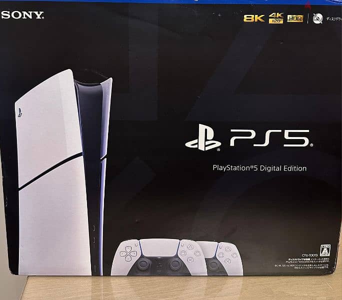 PS5 slim digital edition with 2 controller bundle 2