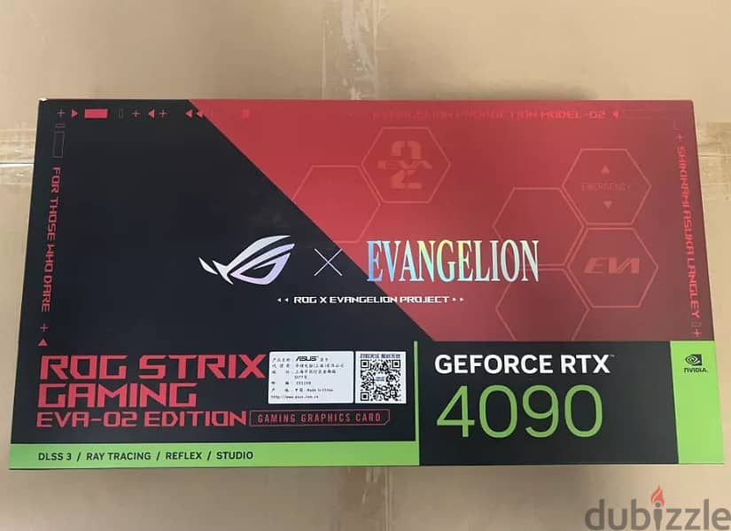 NEW ASUS ROG STRIX NVIDIA GeForce RTX 4090 24GB OC EVA-02 Edition 2