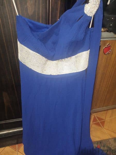 فستان سواريه ازرق 2