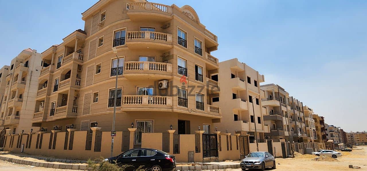 Apartment for sale in elandalos new cairo,  175meters, semi-finished 0