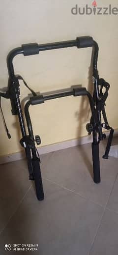 Car holder for bicycle