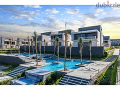 Twin House Open View On Pool & Garden | 266 SQM | Ready to Move Sheikh Zayed / El Patio Zahraa La Vista توين هاوس للبيع الباتيو زهراء الشيخ زايد 0
