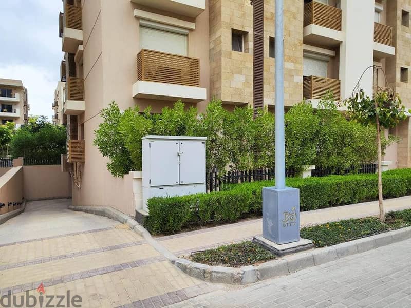 Apartment with garden for sale, 3 rooms, in Taj City Compound, in front of Cairo Airport and the Kempinski Hotel, installments over 8 years 10