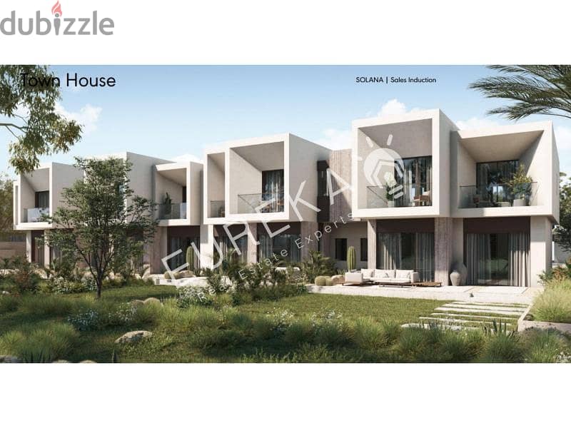 Zed East Townhouse 210 m in Solana East New Cairo 2