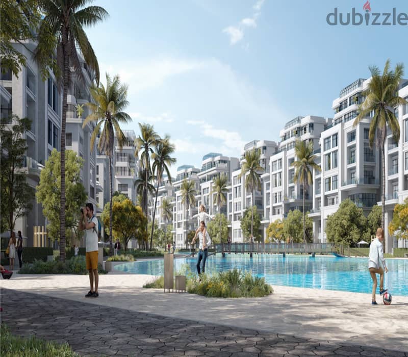 Distinctive apartment, 168 sqm, sea view, lagoon, for sale in R7 Icon, Lumia Compound, Dubai company, directly from the owner, without commissions 1