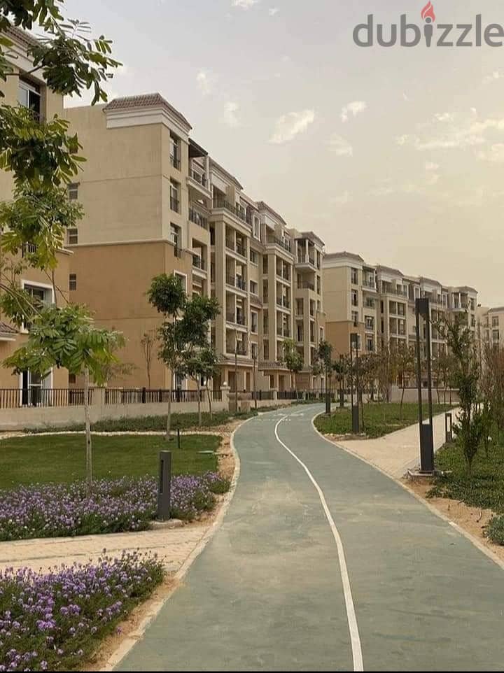 For sale: An apartment with a down payment of 570,000 EGP on Suez Road in "Sarai. " 6