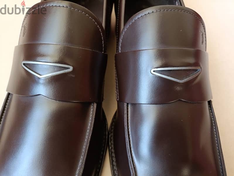 حذاء كلاسيك ايطالي جلد طبيعي بالكامل جديد تماما 1