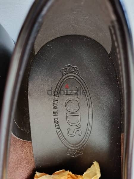 حذاء كلاسيك ايطالي جلد طبيعي بالكامل جديد تماما 4