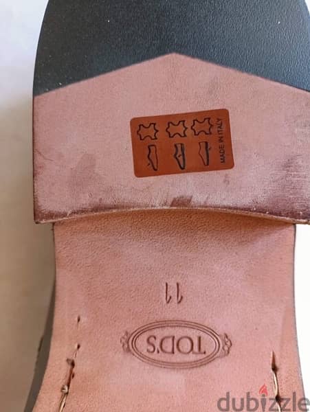 حذاء كلاسيك ايطالي جلد طبيعي بالكامل جديد تماما 6