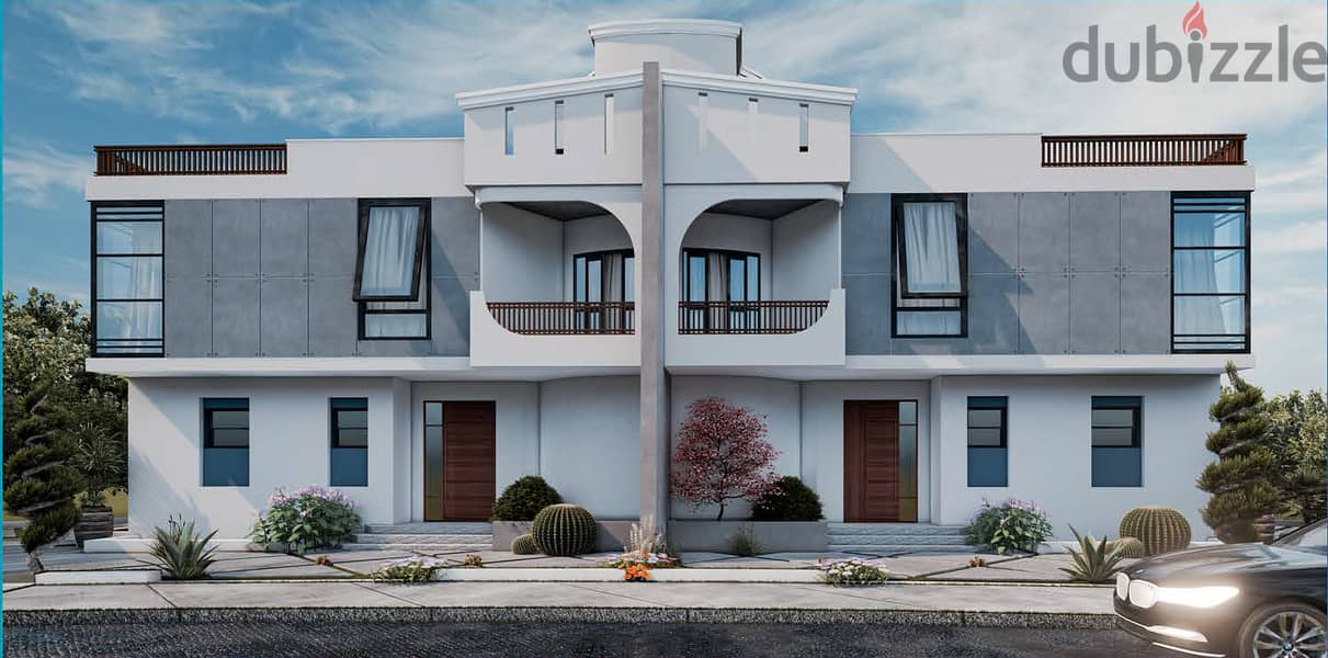 Townhouse 352m for sale in SILIO compound in the heart of Sheikh Zayed directly on the central axis Installment over 7 years 9