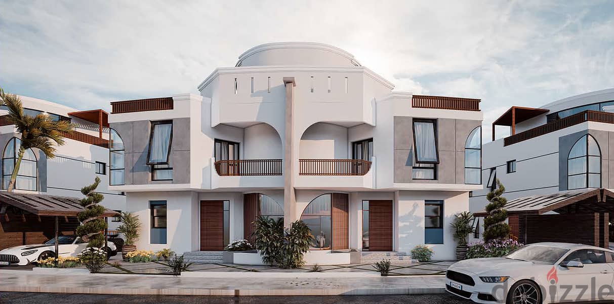 Own a 355m townhouse in SILIO compound in the heart of Sheikh Zayed at a special price and the longest payment period 8