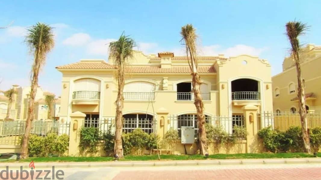 Immediate receipt of a villa in the finest compound in Shorouk, El Patio Prime Compound from La Vista, in installments over the longest payment period 2