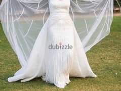 luxurious wedding dress