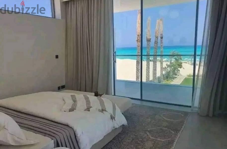 Chalet 115m for sale in Salt Village Tatweer Misr North Coast Fully Finished and sea view near the new Alamein, Sidi Abdelrahman and, Fouka bay road 15