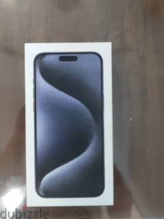 A iphone15 pro max,blue Titanium,1TB ايفون 15 برو ماكس 1تيرا جديد