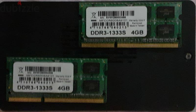 8GB 4×2 Ram DDR3 Laptop 0