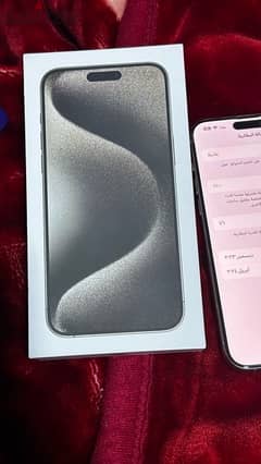 iPhone 15 Pro Max 256 GB used for two months