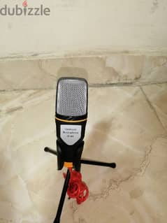 Condenser Microphoneمايك 
SF-666
ميكروفون كوندنسر بالحامل الخاص به