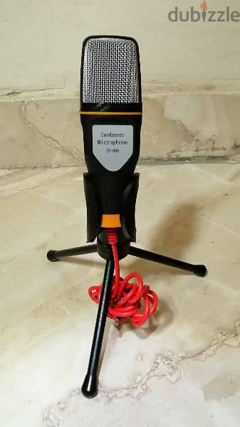 Condenser Microphoneمايك 
SF-666
ميكروفون كوندنسر بالحامل الخاص به 8